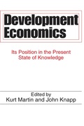 Cover: Development Economics - Routledge