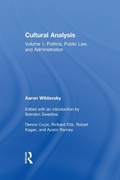 Cover: Cultural Analysis - Routledge