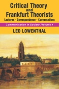 Cover: Critical Theory and Frankfurt Theorists - Routledge