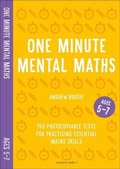 Cover: One Minute Mental Maths for Ages 5-7 - Andrew Brodie Publications