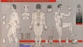 Cover: Points and Meridians of Acupuncture Chart - Churchill Livingstone