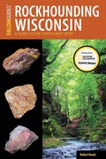 Cover: Rockhounding Wisconsin - Falcon Press Publishing