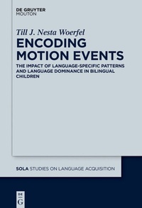 Abbildung von: Encoding Motion Events - De Gruyter Mouton