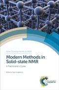 Cover: Modern Methods in Solid-state NMR - Royal Society of Chemistry