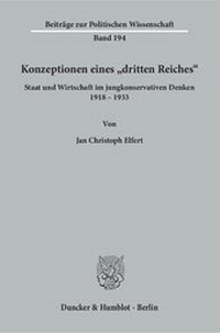 Abbildung von: Konzeptionen eines "dritten Reiches". - fibre