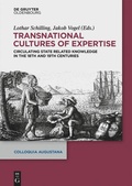 Cover: Transnational Cultures of Expertise - De Gruyter Oldenbourg