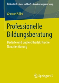 Abbildung von: Professionelle Bildungsberatung - Springer VS