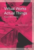 Cover: Virtual Works - Actual Things - Leuven University Press