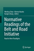 Cover: Normative Readings of the Belt and Road Initiative - Springer