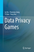 Cover: Data Privacy Games - Springer