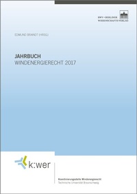 Abbildung von: Jahrbuch Windenergierecht 2017 - Berliner Wissenschafts-Verlag