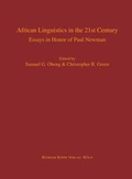 Cover: African Linguistics in the 21st Century - K&ouml;ppe, R