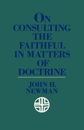 Cover: On Consulting the Faithful in Matters of Doctrine - Sheed & Ward,U.S.