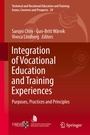 Cover: Integration of Vocational Education and Training Experiences - Springer