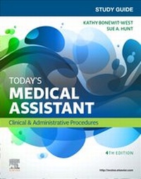 Enlarge image Cover: Study Guide for Today's Medical Assistant - Saunders