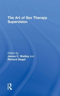 Cover: The Art of Sex Therapy Supervision - Routledge