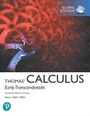 Cover: Thomas' Calculus: Early Transcendentals in SI Units - Pearson Education Limited