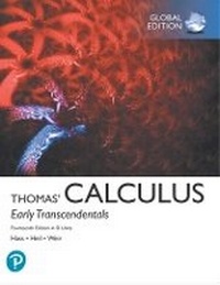 Enlarge image Cover: Thomas' Calculus: Early Transcendentals in SI Units - Pearson Education Limited