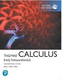 Enlarge image Cover: Thomas' Calculus: Early Transcendentals, SI Units + MyLab Mathematics with Pearson eText (Package) - Pearson Education Limited