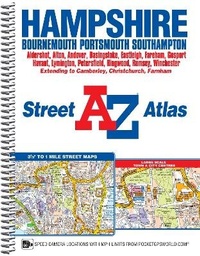 Abbildung von: Hampshire A-Z Street Atlas - Geographers' A-Z Map Co Ltd