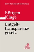 Cover: Entgelttransparenzgesetz - C.H.BECK