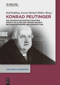 Cover: Konrad Peutinger - De Gruyter Oldenbourg