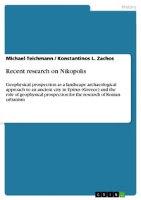 Enlarge image Cover: Recent research on Nikopolis - GRIN Verlag