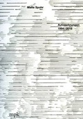 Cover: Malte Spohr - Aufzeichnungen 1994-2018 - mpk Museum Pfalzgalerie