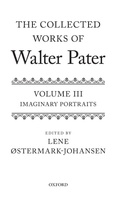 Cover: The Collected Works of Walter Pater: Imaginary Portraits - Oxford University Press