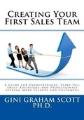 Cover: Creating Your First Sales Team - Changemakers Publishing