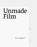 Cover: Unmade Film - edition fink