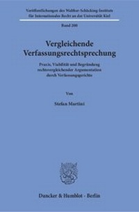 Abbildung von: Vergleichende Verfassungsrechtsprechung. - Duncker & Humblot