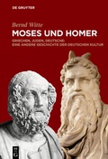 Cover: Moses und Homer - De Gruyter