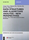 Cover: Data structures based on linear relations - De Gruyter