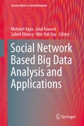 Cover: Social Network Based Big Data Analysis and Applications - Springer