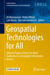 Enlarge image Cover: Geospatial Technologies for All - Springer
