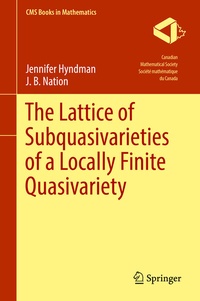 Abbildung von: The Lattice of Subquasivarieties of a Locally Finite Quasivariety - Springer