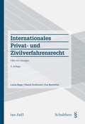 Cover: Internationales Privat- und Zivilverfahrensrecht - Schulthess Juristische Medien