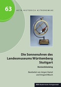 Cover: Die Sonnenuhren des Landesmuseums W&uuml;rttemberg Stuttgart - AVA