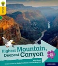 Cover: Oxford Reading Tree Explore with Biff, Chip and Kipper: Oxford Level 5: Highest Mountain, Deepest Canyon - Oxford University Press