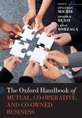 Cover: The Oxford Handbook of Mutual, Co-Operative, and Co-Owned Business - Oxford University Press