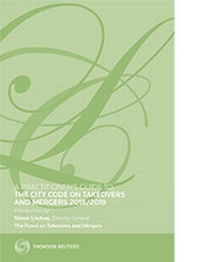 Enlarge image Cover: A Practitioner's Guide to The City Code on Takeovers and Mergers 2018/2019 - Sweet & Maxwell