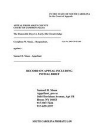 Abbildung von: South Carolina Probate Law - Ishi Press