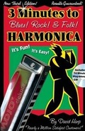 Cover: Three Minutes to Blues, Rock, and Folk Harmonica - Musical I Press