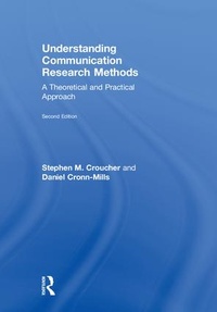 Enlarge image Cover: Understanding Communication Research Methods - Routledge