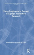 Cover: Using Judgments in Second Language Acquisition Research - Routledge