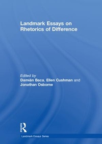 Abbildung von: Landmark Essays on Rhetorics of Difference - Routledge