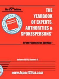 Enlarge image Cover: Yearbook of Experts 2008: Vol 2 - Broadcast Interview Source