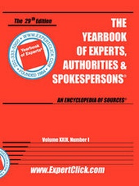 Enlarge image Cover: Yearbook of Experts 2009 First Edition - Broadcast Interview Source