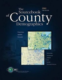Enlarge image Cover: Community Sourcebook of County Demographics - Esri Press